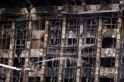 埃及一警察局突發大火已致38人受傷