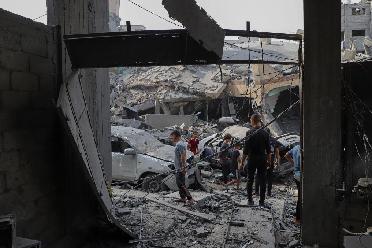 以色列“全面封锁”加沙地带 巴以冲突已致1300多人死亡