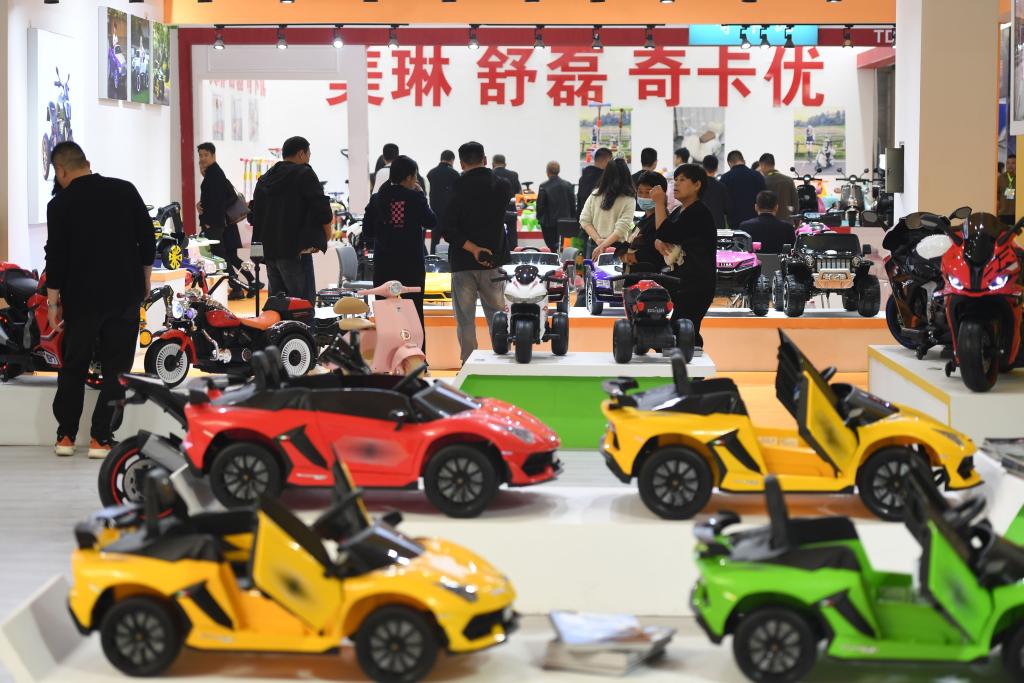 第十六届中国·北方（平乡）国际自行车童车玩具博览会开幕