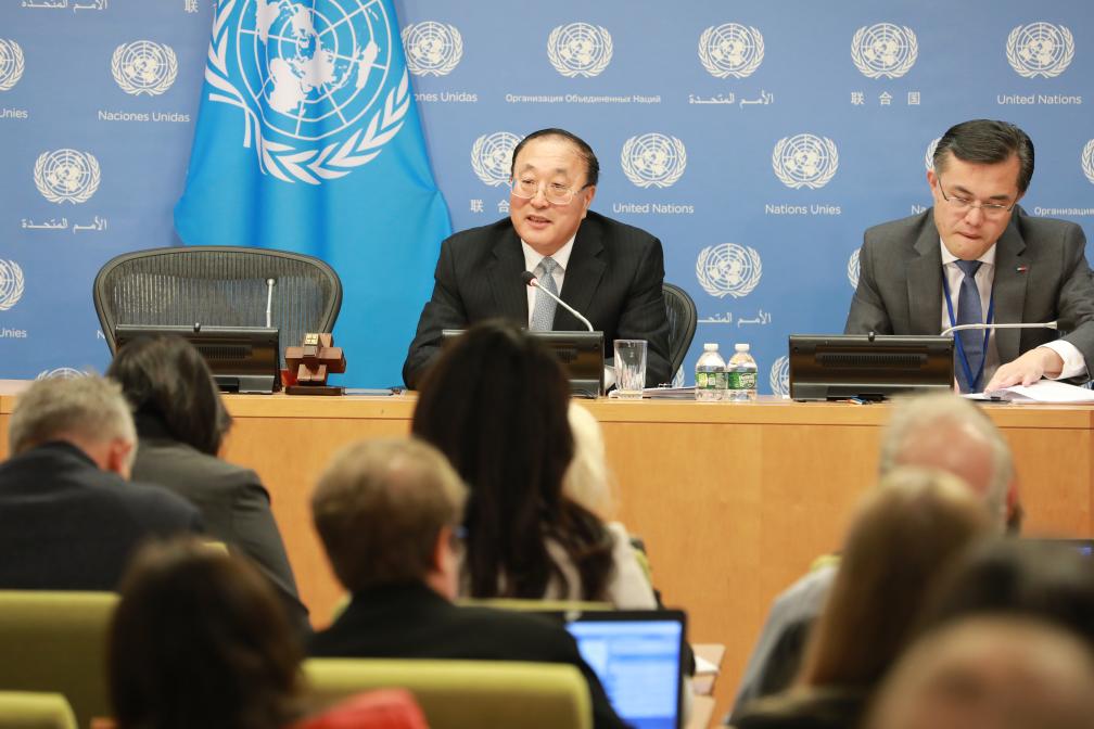 中国担任联合国安理会11月轮值主席