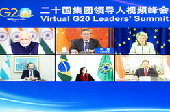 李强出席二十国集团领导人视频峰会并发表讲话