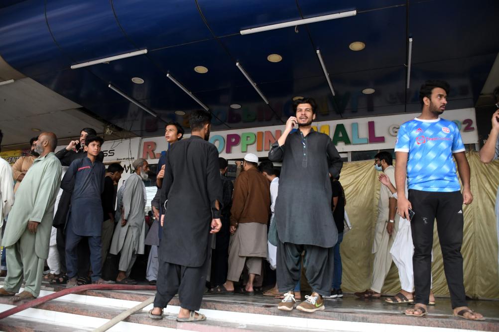 巴基斯坦南部一商场火灾致8人死亡