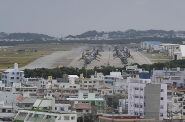 美軍一架運輸機在日本鹿兒島縣近海墜落
