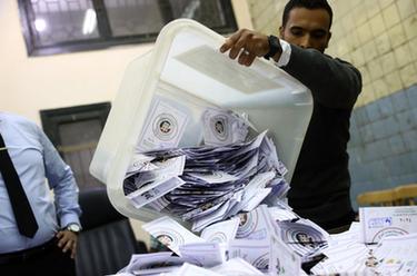 埃及总统选举投票结束