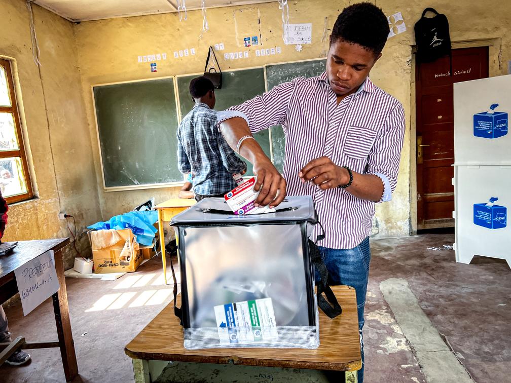剛果（金）舉行總統、議會及地方選舉