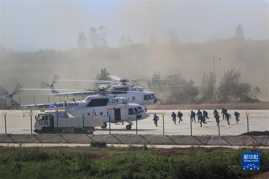 （图文互动）（10）&ldquo;共同命运-2021&rdquo;国际维和实兵演习结束