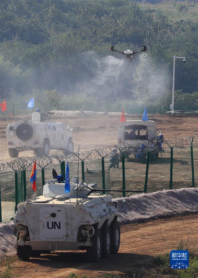 （图文互动）（13）&ldquo;共同命运-2021&rdquo;国际维和实兵演习结束
