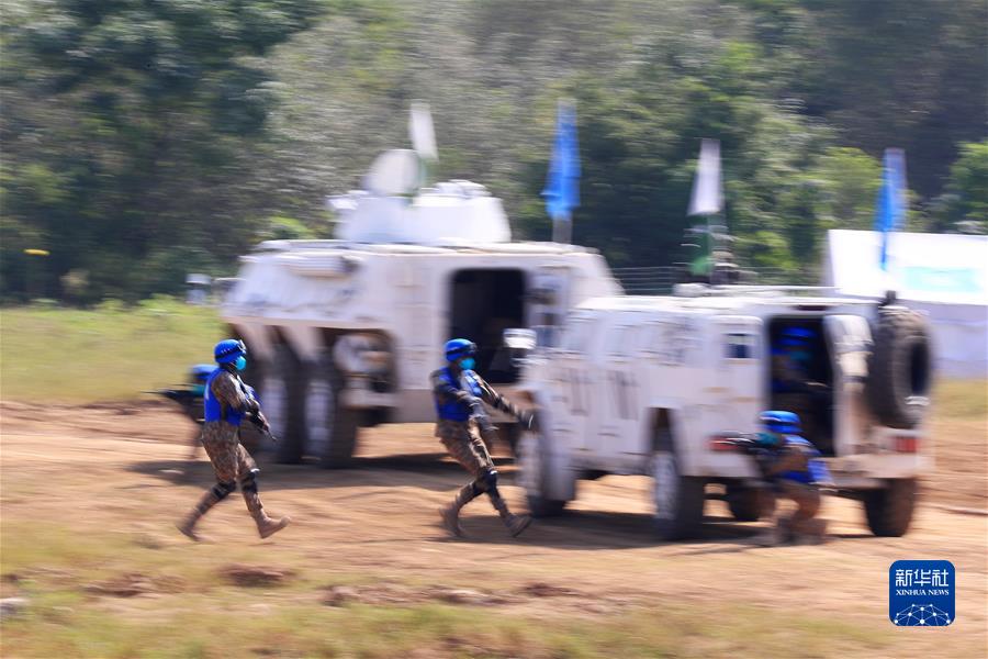 （图文互动）（14）&ldquo;共同命运-2021&rdquo;国际维和实兵演习结束