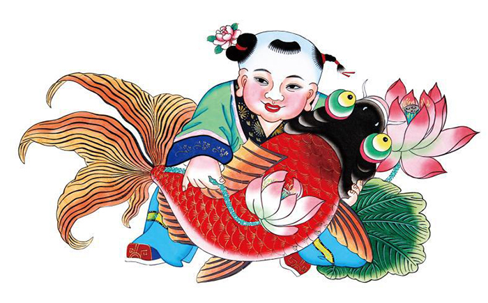 贴一幅年画，寻找儿时的年味儿-新华网