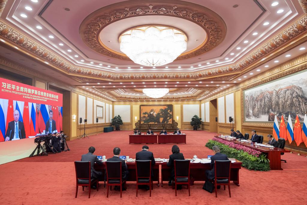 中俄元首視頻會晤：相約北京見，攜手向未來