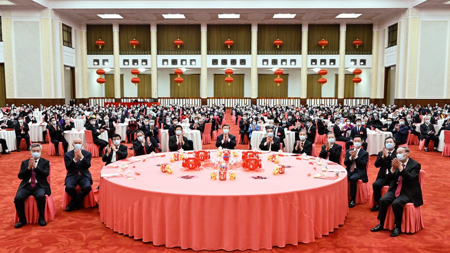中共中央国务院举行春节团拜会 习近平发表讲话(图2)