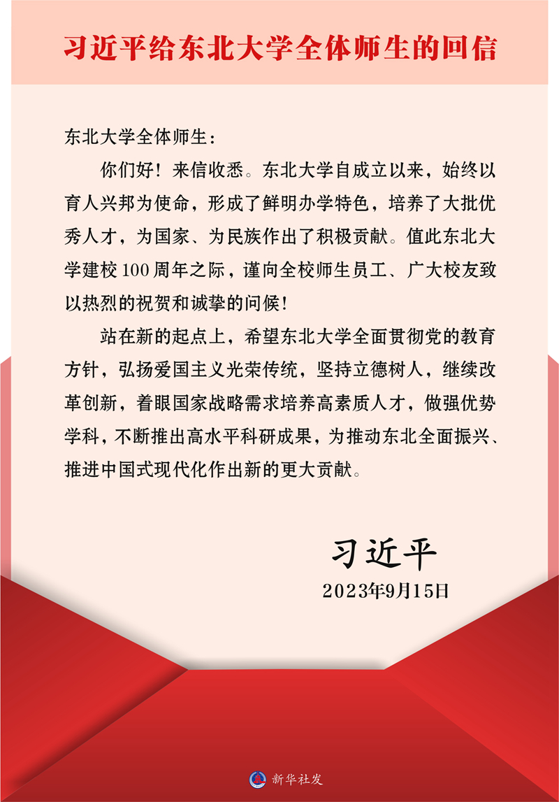 着眼国家战略需求培养高素质人才 为推动东北全面振兴推进中国式现代化作出新的更大贡献