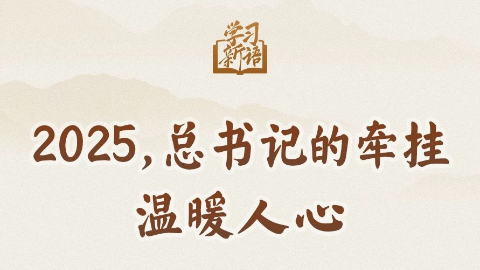 2025，总书记的牵挂温暖人心