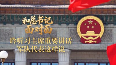 聆听习主席重要讲话，军队代表这样说