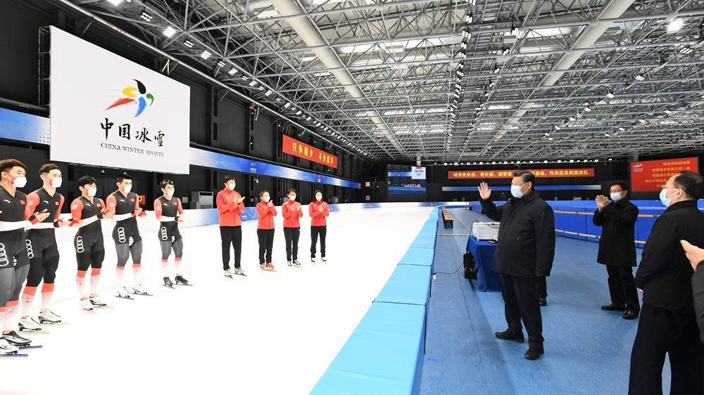 习近平在北京考察2022年冬奥会、冬残奥会筹办备赛工作