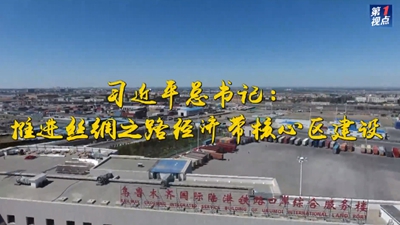 第1视点丨习近平总书记：推进丝绸之路经济带核心区建设