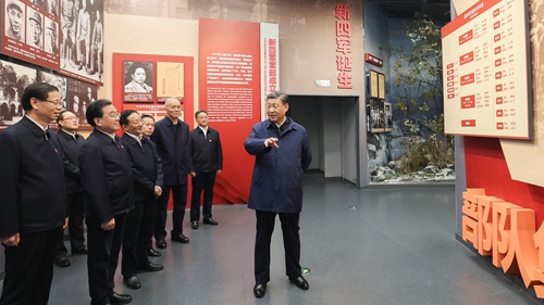 第1视点｜习近平考察新四军纪念馆