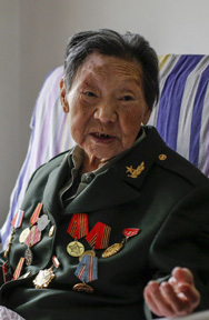 95岁抗联女战士周淑玲的家国梦