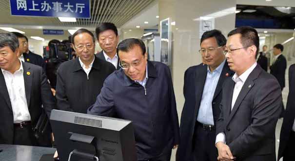 李克强在安徽考察