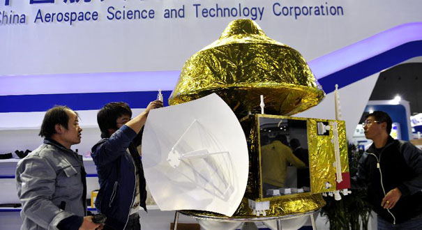 我国火星探测器模型将亮相