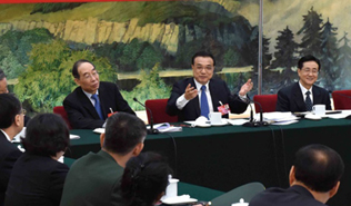 习近平李克强张德江俞正声刘云山王岐山张高丽分别参加审议