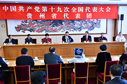 习近平参加党的十九大贵州省代表团讨论
