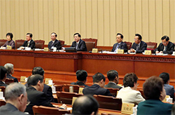 十二届全国人大常委会第三十次会议在京举行 张德江主持会议并讲话