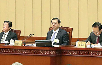 十二届全国人大常委会第三十三次会议在京举行　张德江主持