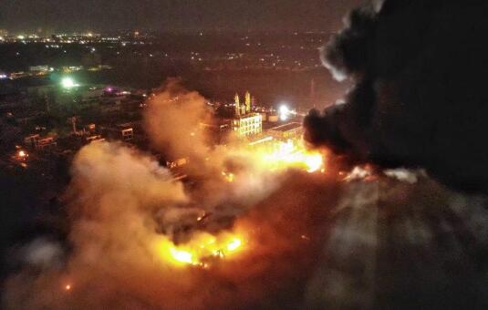 为了生命 向火而行&mdash;&mdash;江苏响水爆炸事故现场救援直击