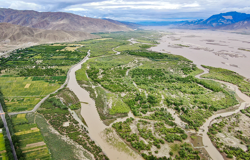 西藏雅鲁藏布江中游的&ldquo;绿色奇迹&rdquo;