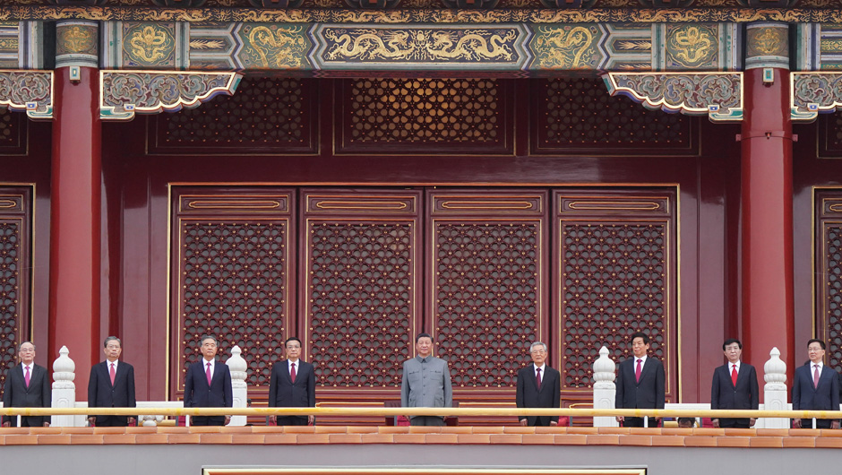 庆祝中国共产党成立100周年大会在天安门广场隆重举行