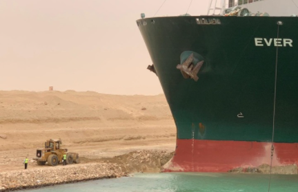 运河堵塞暴露世界经济脆弱