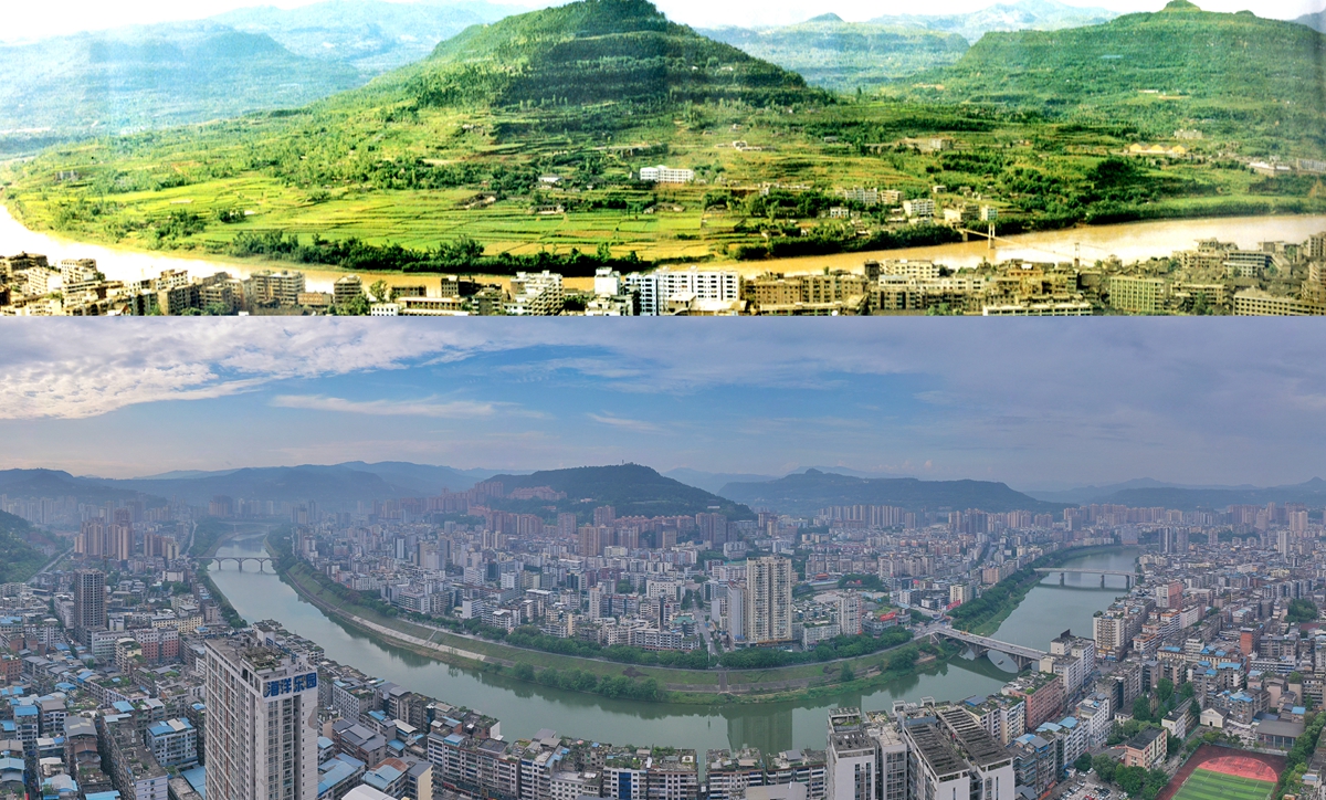 巴中&mdash;&mdash;川陕革命老区核心区旧貌换新颜