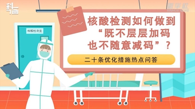 科画|核酸检测如何做到“既不层层加码,也不随意减码”?
