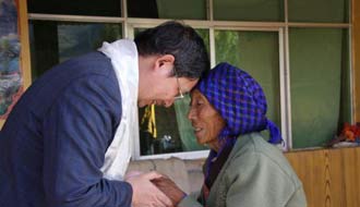 援藏干部周广智