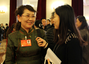 全國人大代表查嘎岱接受新華網、中國政府網記者專訪