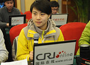 国际在线记者提问