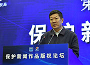 国家新闻出版广电总局副局长、国家版权局副局长阎晓宏讲话