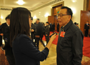 全国政协委员王修林接受新华网、中国政府网记者采访