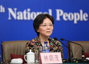 林荫茂回答记者提问