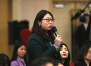 中国妇女报和中华女性网记者提问