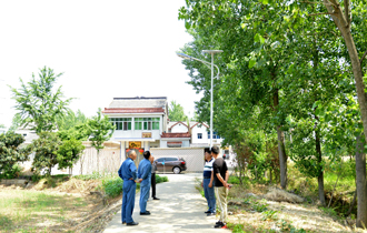華能南京電廠：亮化工程，照亮貧困村幸福之路