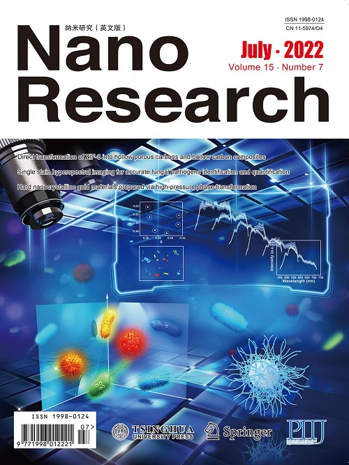 《纳米研究（英文版）》（Nano Research）：自支撑异质双金属磷化物阵列实现碱性盐水电解制氢