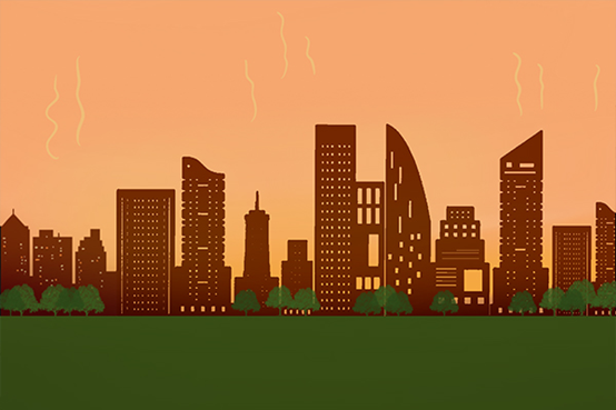 同等天气下，市区气温为什么总比郊区温度高？