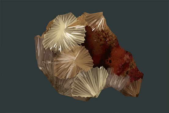 瑰丽的宝石——叶腊石