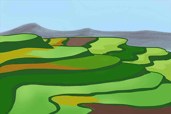 农耕智慧的产物——梯田