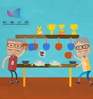 奥运系列动画之乒乓球运动中的物理知识