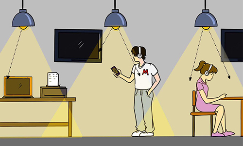 开灯就能上网 Li-Fi技术了解一下