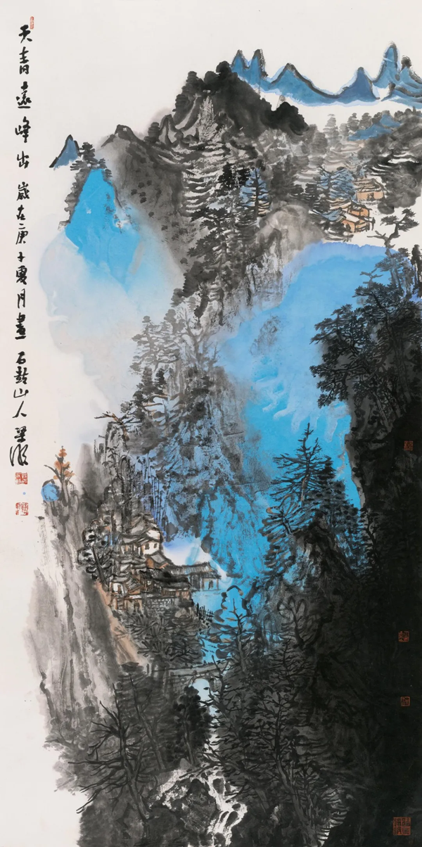 山水志丨当代中国山水画九人展（第二回）参展画家•梁明-新华网