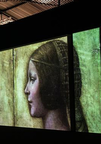 达芬奇主题沉浸式展览